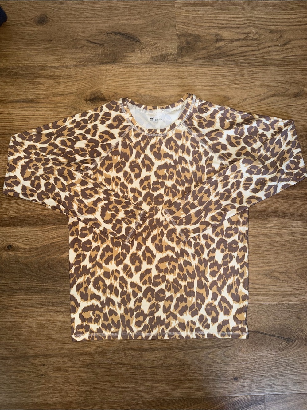 Aerie Leopard Print Sun Protection Long Sleeve